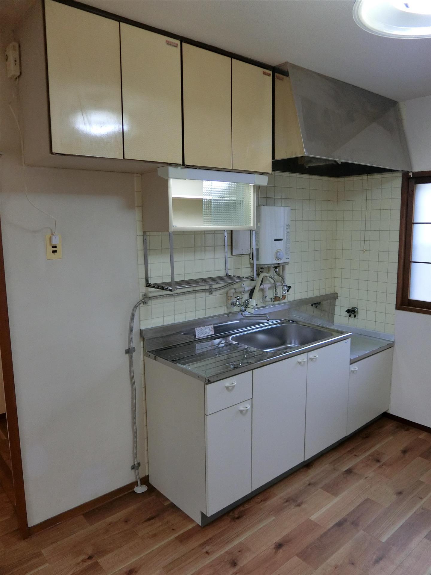 キッチン　料理道具もしっかり収納できるキッチン♪