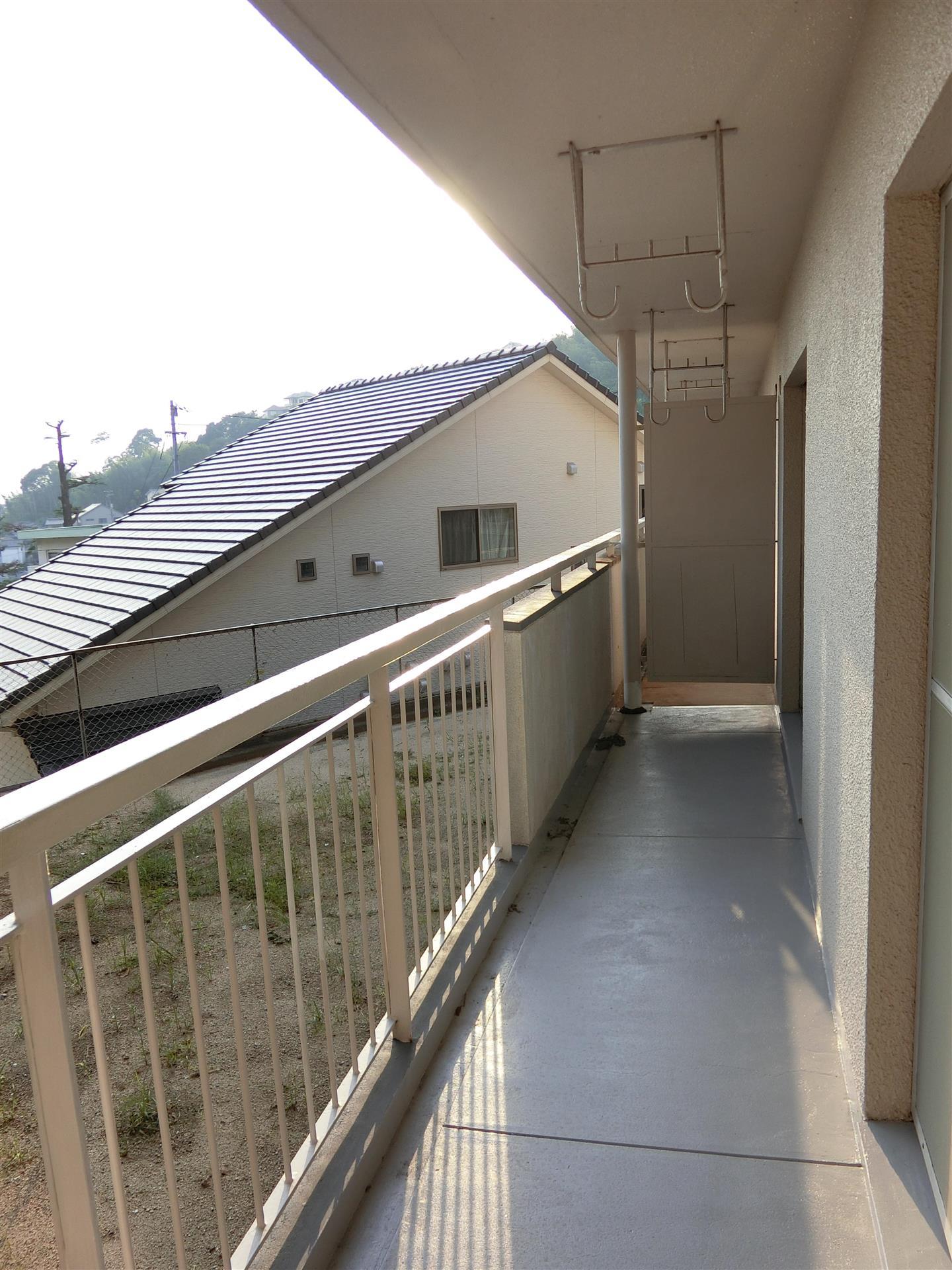 バルコニー　ゆったりとした広さのバルコニーです♪