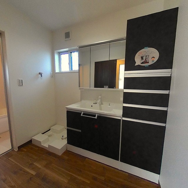 洗面設備　洗髪洗面化粧台