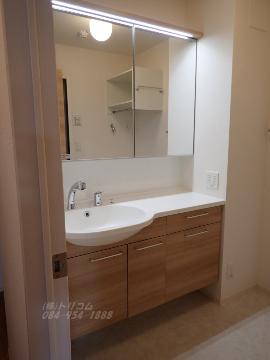 洗面設備　洗髪洗面化粧台