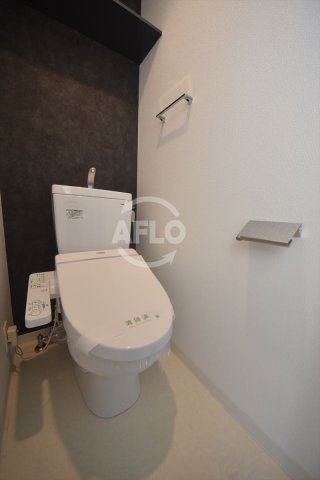 トイレ　S-RESIDENCE谷町五丁目　温水洗浄便座