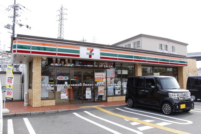 コンビニ　セブンイレブン京都油小路九条店（コンビニ）まで550m