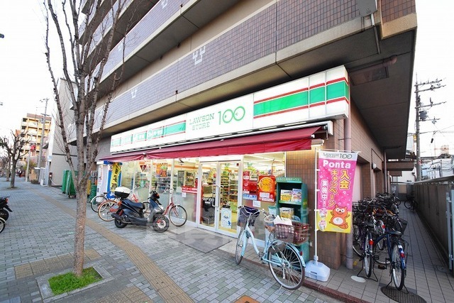 コンビニ　ローソンストア100　俊徳道店（コンビニ）まで1334m