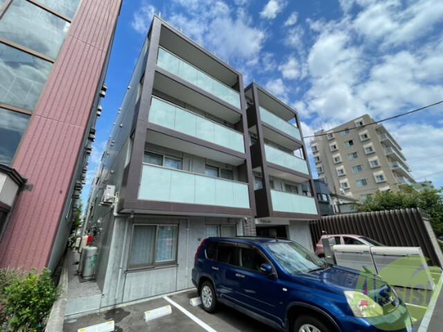 建物外観　札幌市北区北２１条西「パティオ北２１」