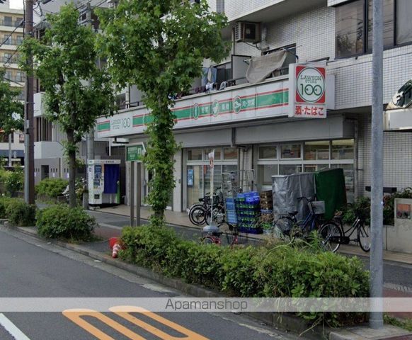コンビニ　ローソンストア１００東住吉矢田店（コンビニ）まで153m