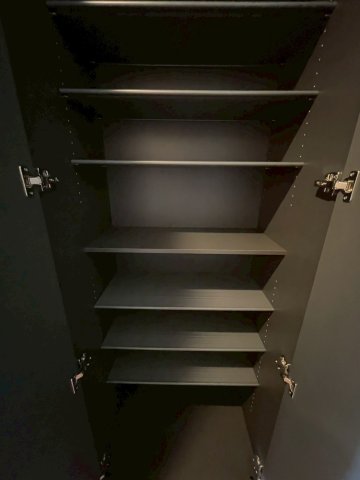 収納　大きなスペースがあり、収納には困りません