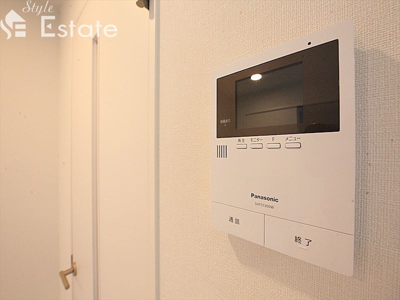 セキュリティ　モニター付きインターホン