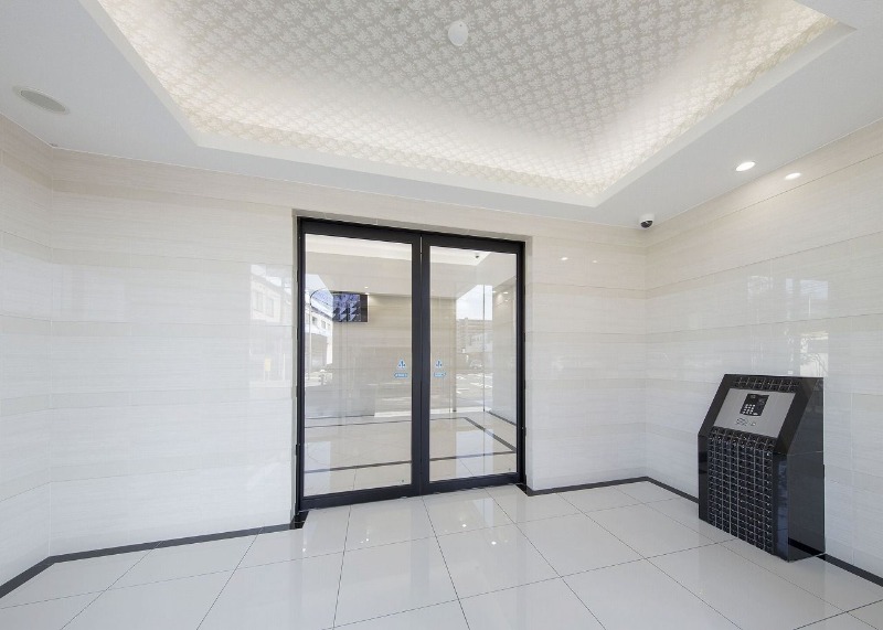 セキュリティ　安心のオートロックです