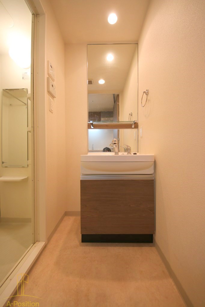 洗面設備　プレサンス松屋町駅前デュオ