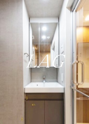 洗面設備　洗面台です。