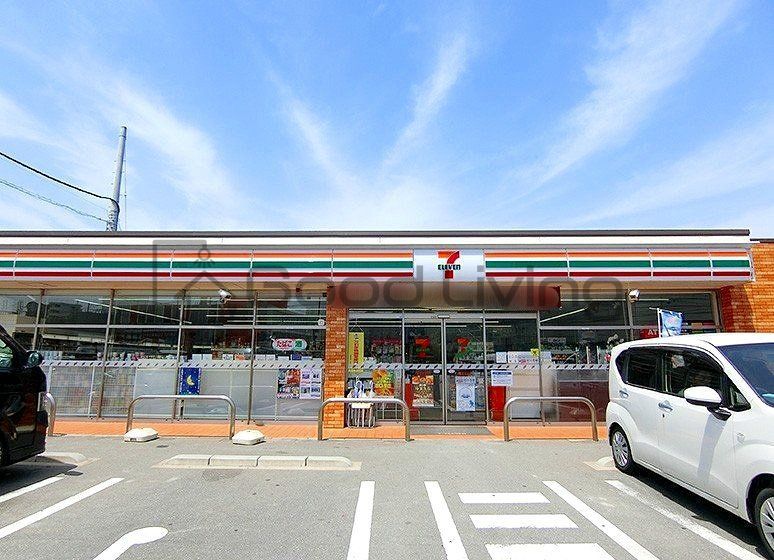 コンビニ　セブンイレブン福岡徳永店（コンビニ）まで100m
