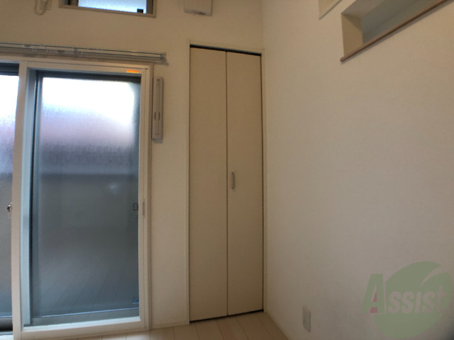 収納　クローゼット。荷物がたくさんあっても問題ないですね。