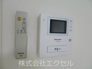 セキュリティ　ＴＶドアホン完備で誰が来たか一目でわかります。
