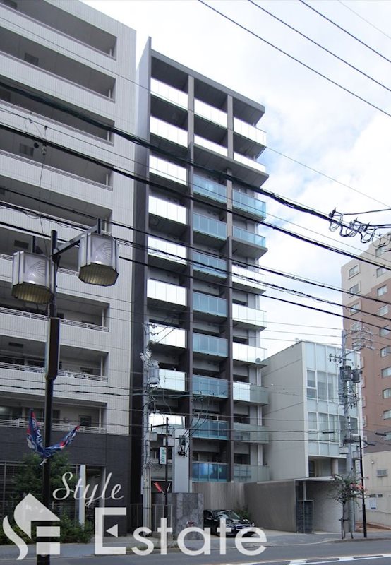 建物外観　デザイナーズマンション　オートロック付