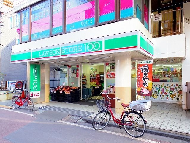 コンビニ　ローソンストア100　上福岡店（コンビニ）まで1619m