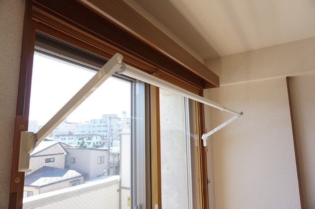 その他設備　室内物干し