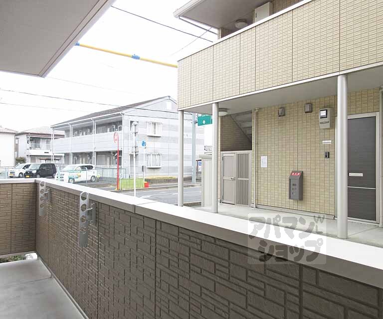 眺望　バルコニーから・