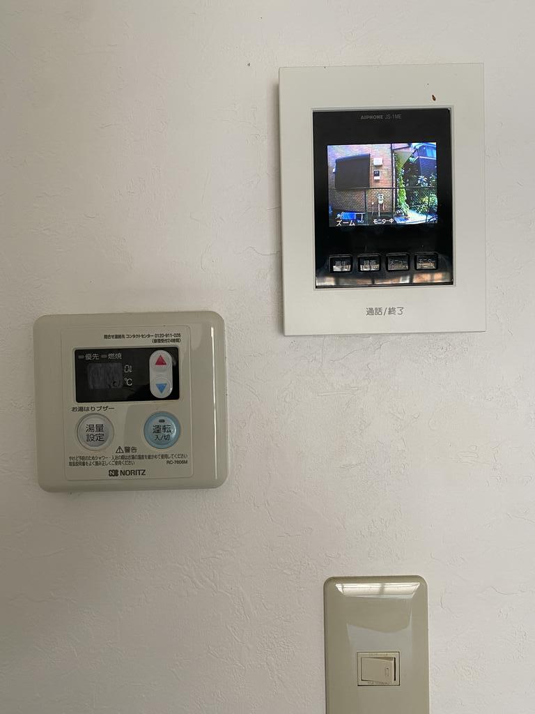 セキュリティ　ＴＶモニタ付きインターホン