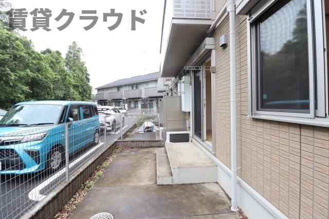 庭　お庭の付いた物件です