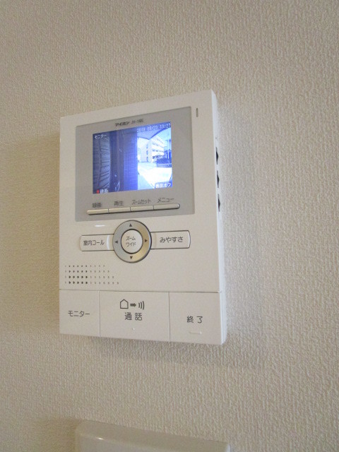 セキュリティ　あると安心モニター付きインターホン