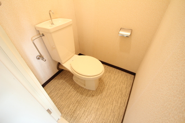 トイレ　写真は違う号室です。