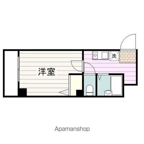 東急田園都市線 駒沢大学駅 徒歩10分 9階建 築26年の間取り写真
