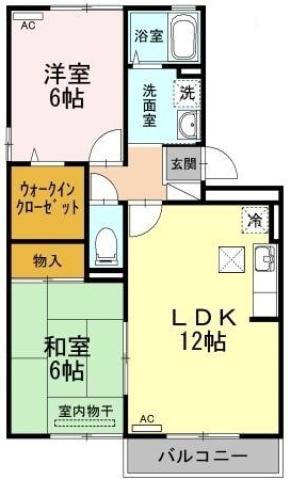ファミール三軒屋 B棟の間取り写真