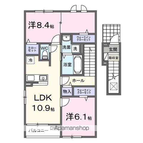 アーバンクレストールの間取り写真