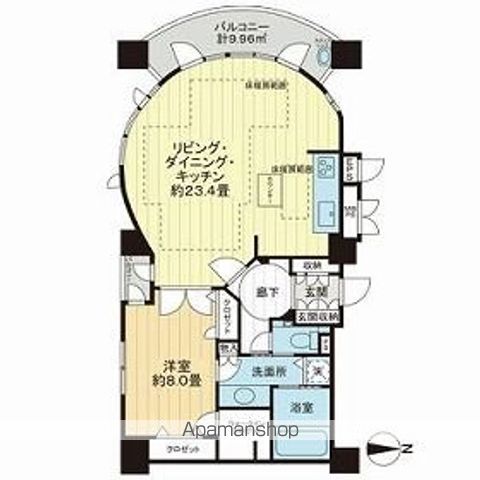ライオンズシティ久屋の間取り写真