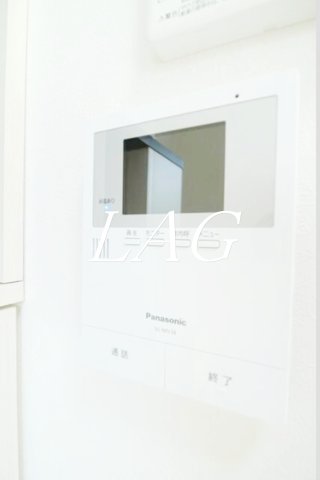 セキュリティ　モニター付きインターホンです。