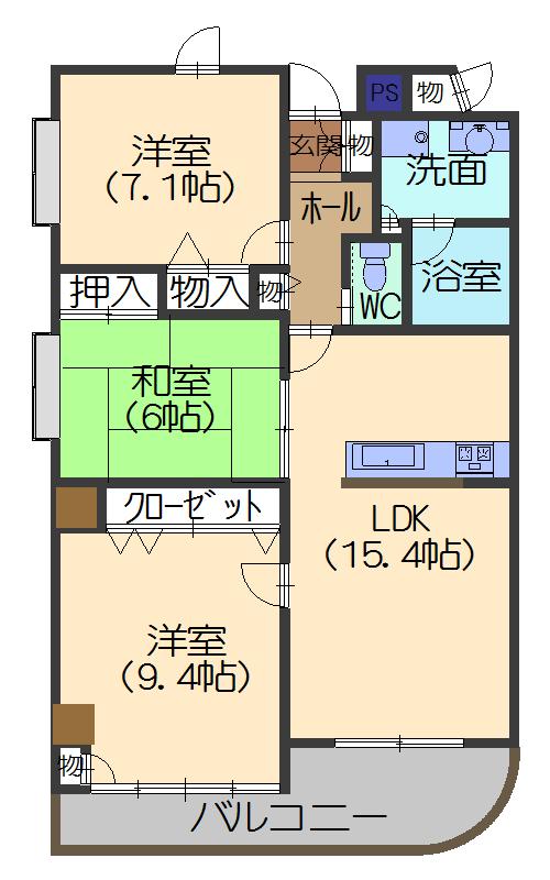 ビブレ新橋_間取り_0