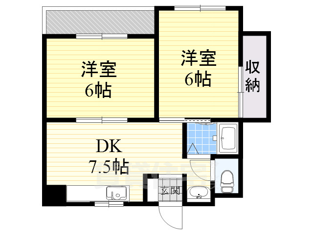 ラパンジール住吉大社の間取り