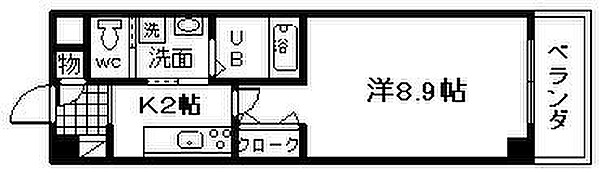 【泉北郡忠岡町忠岡北のアパートの間取り】