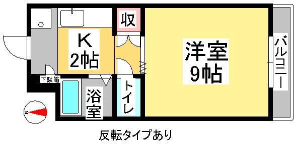 サニーハイツ今の間取り