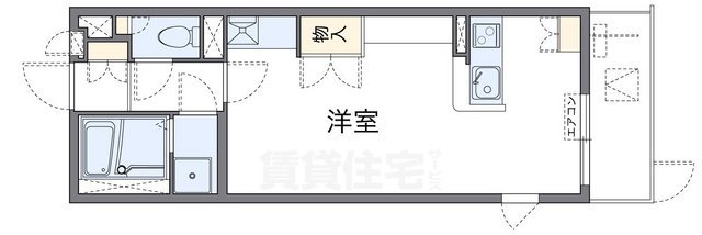 摂津市三島のマンションの間取り