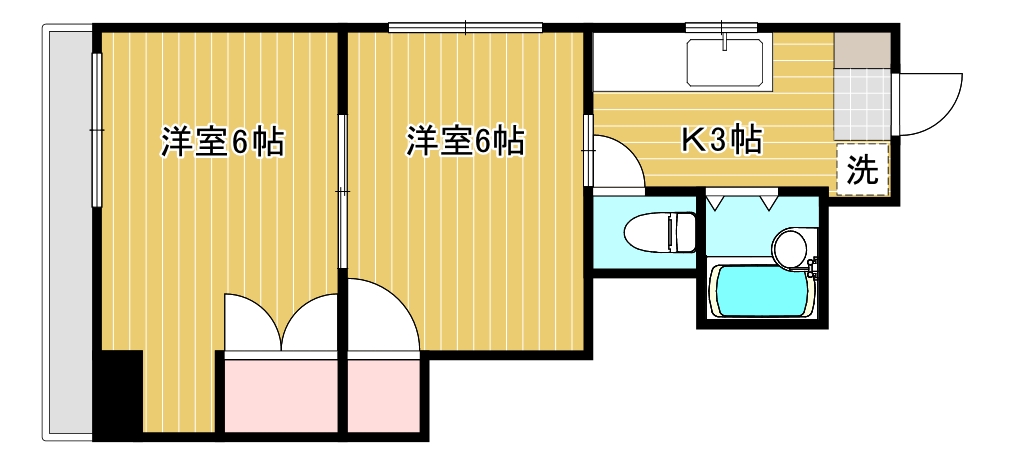 長行司ビルの間取り