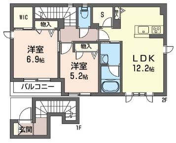 エーデルハイツIIIの間取り