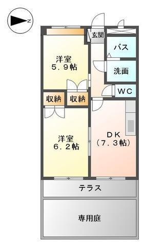 エル・シャトーの間取り