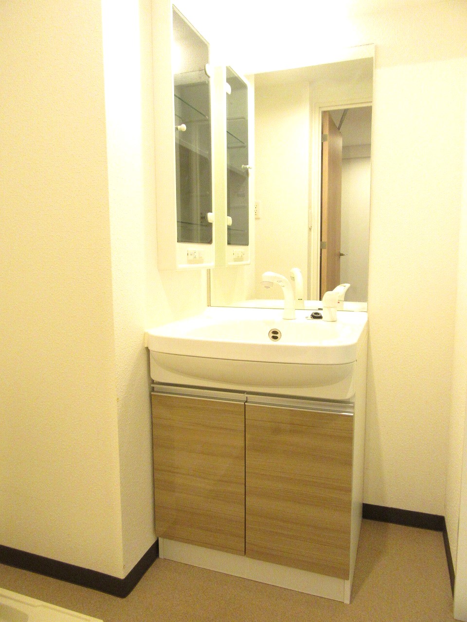 洗面設備　（同タイプ4階の参考写真）