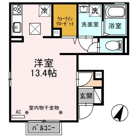 Alhambra(アルハンブラ)Un(アン)の間取り