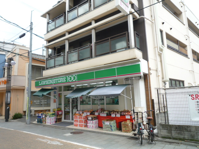 コンビニ　ローソンストア１００青物横丁店（コンビニ）まで437m