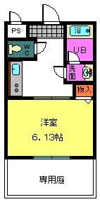 和歌山県和歌山市小松原５（アパート）の賃貸物件の間取り