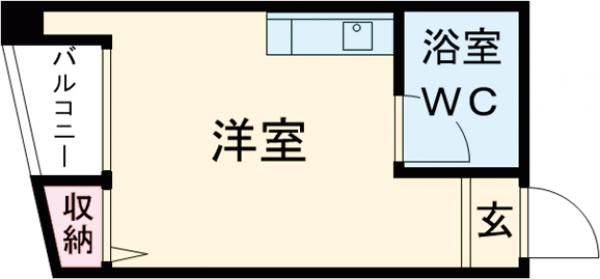 大阪市鶴見区今津北のマンションの間取り