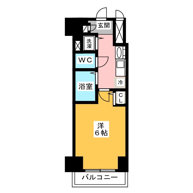 プレサンス鶴舞グリーンパークの間取り