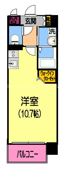 NS楠の間取り