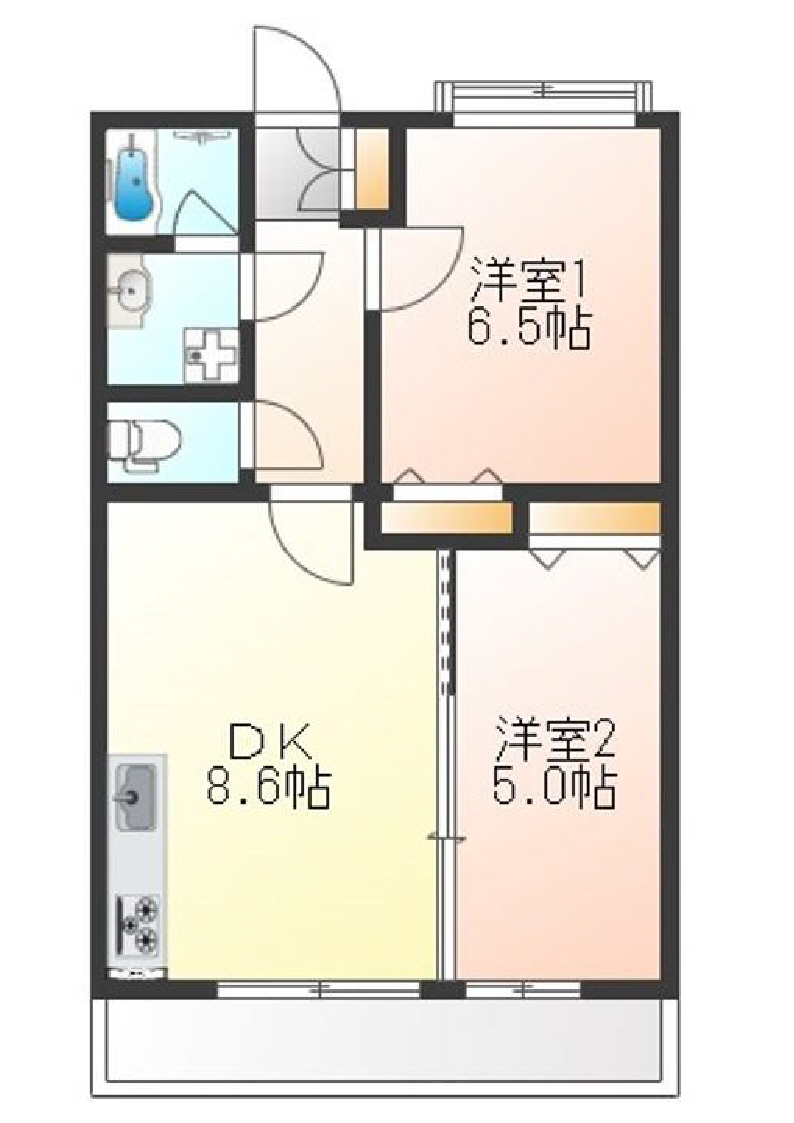 旗の台ヒルズの間取り