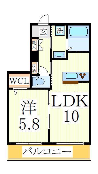 Ｇｒａｎｄｙ　Ｖｉｌｌａ　ｃｅｎｔｒａｌ　ｐａｒｋIIの間取り