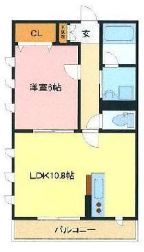 【さいたま市緑区大字中尾のマンションの間取り】