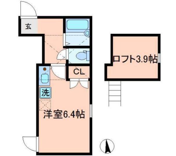 アペックス田端の間取り