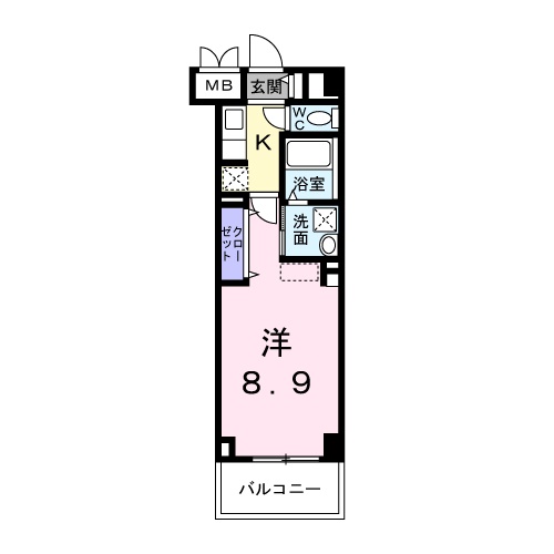 ザ　ベース東姫路の間取り